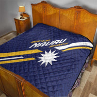 Happy Nauru Independence Day Quilt Polynesian Pattern