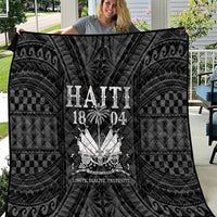 Haiti 1804 Quilt Polynesian Silver Neg Maron