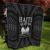 Haiti 1804 Quilt Polynesian Silver Neg Maron