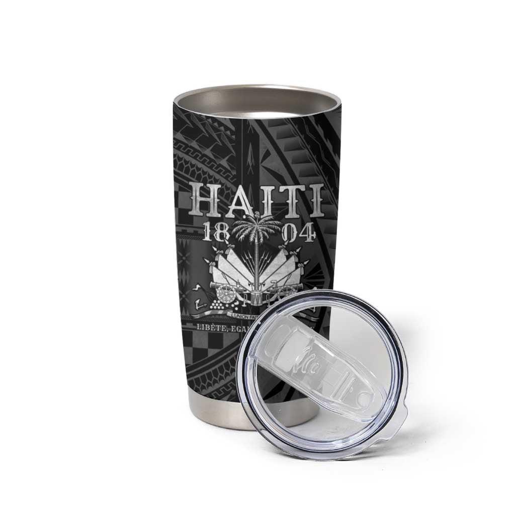 Haiti 1804 Tumbler Cup Polynesian Silver Neg Maron LT05 - Polynesian Pride