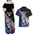 Custom New Zealand Auckland Cricket Couples Matching Off Shoulder Maxi Dress and Hawaiian Shirt With Maori Pattern