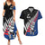 Custom New Zealand Auckland Cricket Couples Matching Summer Maxi Dress and Hawaiian Shirt With Maori Pattern