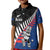 Custom New Zealand Auckland Cricket Kid Polo Shirt With Maori Pattern