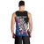 Custom New Zealand Auckland Cricket Men Tank Top With Maori Pattern