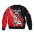 Custom New Zealand Canterbury Cricket Bomber Jacket With Maori Pattern