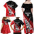 Custom New Zealand Canterbury Cricket Family Matching Off Shoulder Maxi Dress and Hawaiian Shirt With Maori Pattern