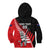 Custom New Zealand Canterbury Cricket Kid Hoodie With Maori Pattern