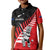 Custom New Zealand Canterbury Cricket Kid Polo Shirt With Maori Pattern