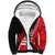 Custom New Zealand Canterbury Cricket Sherpa Hoodie With Maori Pattern