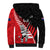 Custom New Zealand Canterbury Cricket Sherpa Hoodie With Maori Pattern