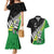 Custom New Zealand Central Districts Cricket Couples Matching Mermaid Dress and Hawaiian Shirt With Maori Pattern