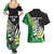 Custom New Zealand Central Districts Cricket Couples Matching Summer Maxi Dress and Hawaiian Shirt With Maori Pattern