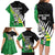 Custom New Zealand Central Districts Cricket Family Matching Long Sleeve Bodycon Dress and Hawaiian Shirt With Maori Pattern