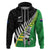 Custom New Zealand Central Districts Cricket Hoodie With Maori Pattern