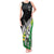 Custom New Zealand Central Districts Cricket Tank Maxi Dress With Maori Pattern