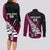 Custom New Zealand Northern Districts Cricket Couples Matching Long Sleeve Bodycon Dress and Long Sleeve Button Shirt With Maori Pattern