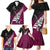 Custom New Zealand Northern Districts Cricket Family Matching Mermaid Dress and Hawaiian Shirt With Maori Pattern