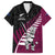 Custom New Zealand Northern Districts Cricket Family Matching Puletasi and Hawaiian Shirt With Maori Pattern