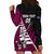 Custom New Zealand Northern Districts Cricket Hoodie Dress With Maori Pattern