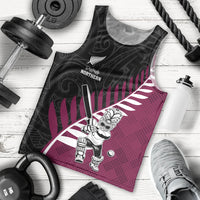 Custom New Zealand Northern Districts Cricket Men Tank Top With Maori Pattern LT05 - Polynesian Pride