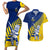 Custom New Zealand Otago Cricket Couples Matching Short Sleeve Bodycon Dress and Hawaiian Shirt With Maori Pattern