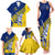 Custom New Zealand Otago Cricket Family Matching Tank Maxi Dress and Hawaiian Shirt With Maori Pattern