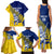 Custom New Zealand Otago Cricket Family Matching Tank Maxi Dress and Hawaiian Shirt With Maori Pattern