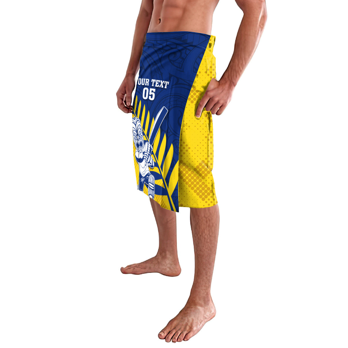 Custom New Zealand Otago Cricket Lavalava With Maori Pattern LT05 - Polynesian Pride