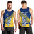 Custom New Zealand Otago Cricket Men Tank Top With Maori Pattern