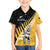 Custom New Zealand Wellington Cricket Family Matching Puletasi and Hawaiian Shirt With Maori Pattern