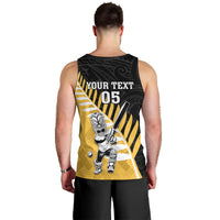 Custom New Zealand Wellington Cricket Men Tank Top With Maori Pattern LT05 - Polynesian Pride