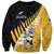 Custom New Zealand Wellington Cricket Sweatshirt With Maori Pattern