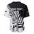 Custom New Zealand Cricket Baseball Jersey With Maori Pattern