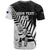 Custom New Zealand Cricket T Shirt With Maori Pattern