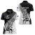 Custom New Zealand Cricket Women Polo Shirt With Maori Pattern