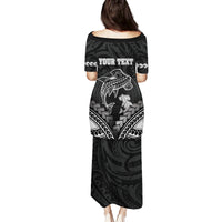 Personalised Happy Father's Day Family Matching Puletasi and Hawaiian Shirt I Love You Dad Polynesian Style