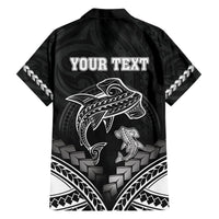 Personalised Happy Father's Day Hawaiian Shirt I Love You Dad Polynesian Style LT05 - Polynesian Pride