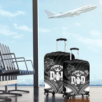 Happy Father's Day Luggage Cover I Love You Dad Polynesian Style