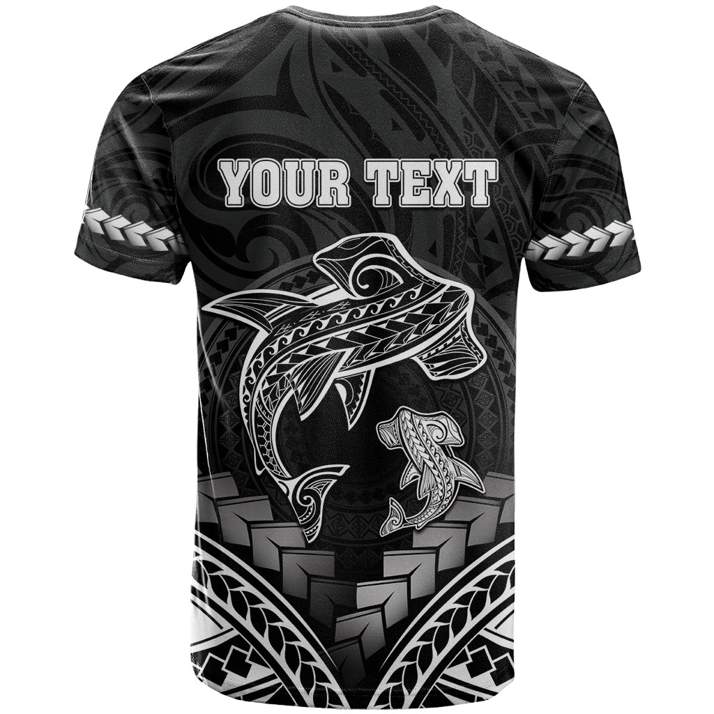 Personalised Happy Father's Day T Shirt I Love You Dad Polynesian Style