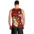 Personalized Tonga Men Tank Top Coat Of Arms Plumeria With Ngatu Pattern LT05 - Polynesian Pride