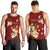 Personalized Tonga Men Tank Top Coat Of Arms Plumeria With Ngatu Pattern LT05 - Polynesian Pride