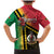 Happy Vanuatu Constitution Day Family Matching Mermaid Dress and Hawaiian Shirt Flag Style With Sand Drawing Pattern