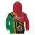 Happy Vanuatu Constitution Day Kid Hoodie Flag Style With Sand Drawing Pattern