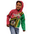 Happy Vanuatu Constitution Day Kid Hoodie Flag Style With Sand Drawing Pattern