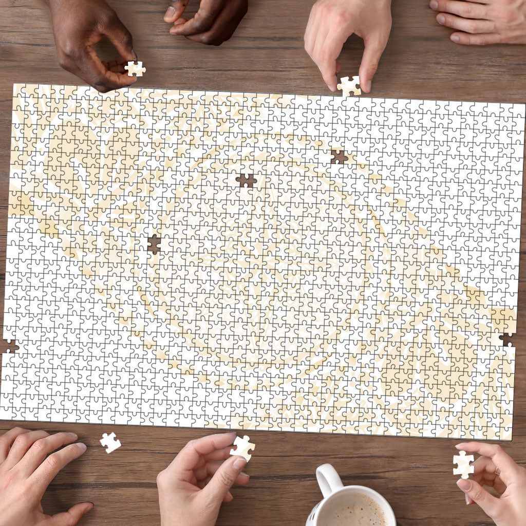 Tonga White Sunday Puzzle Lotu Tamaiti Tongan Kupesi Pattern