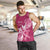 Personalized Breast Cancer Awareness Men Tank Top Ribbon Polynesian Pattern Pink Version LT05 - Polynesian Pride