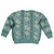 Hawaii Vintage Green Hibiscus Tapa Pattern Kid Ugly Christmas Sweater