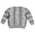 Hawaii Vintage Gray Hibiscus Tapa Pattern Kid Ugly Christmas Sweater