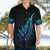 Aotearoa New Zealand Hawaiian Shirt Koru Fern Blue Gradient