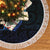 Aotearoa New Zealand Tree Skirt Koru Fern Blue Gradient